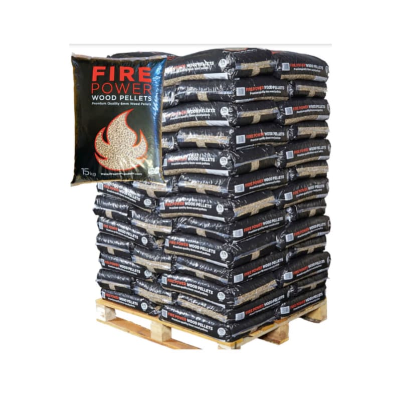 Granulés de bois Firepower 6 mm – 975 kg